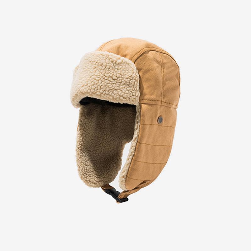 Winter Koreanischer Stil Wärme Ohrenschützer Mütze Outdoor Sport Skimütze Mode Warm Pilotenkappe Für Damen Und Herren