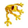 3D Printed Frog Refrigerator Magnet Movable Joints Frog Fidget Toy Articulated Animal Model Figurine Fridge Magnetic Frog Decoration Ornament