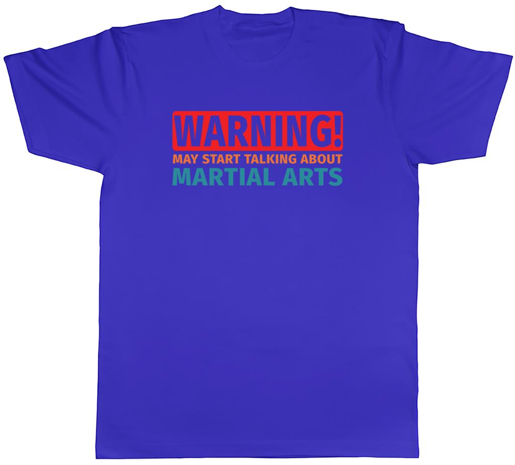 Warning Martial Arts Unisexs TShirt Karate Taekwondo Kung Fu Tee Gift
