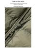 2025 Autumn/Winter Gold Label Men's Lightweight Tech P Hooded Jacket - Windproof, Water-Repellent, Warm Cotton
