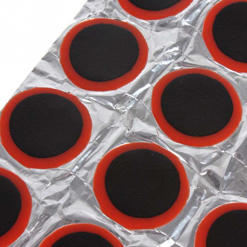 48-Pack 25MM Round Tire Patches for Mountain Bikes
