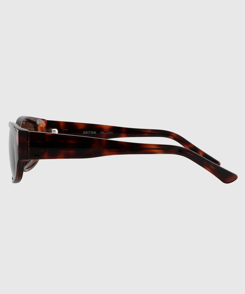 Tuditeo Vo Wide Square Bold Sunglasses C3 Leopard