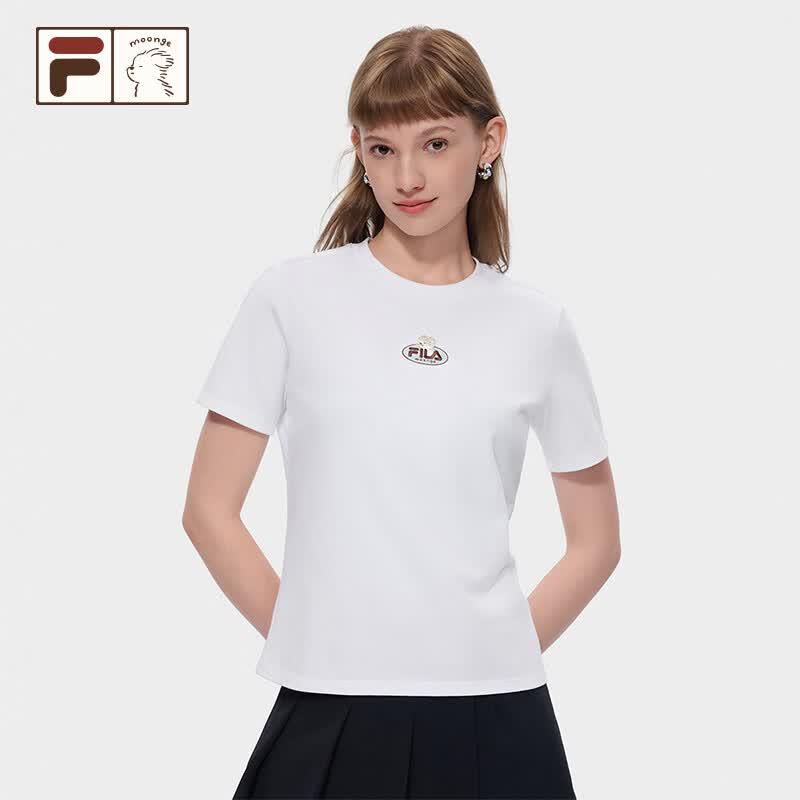 FILA FUSION Women's Knit Short Sleeve T-Shirt