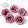 2/5 ks 10cm Umělé růže Hedvábné květinové hlavy Simulovaná květina Domácí pokojová dekorace Svatba Dekorace DIY Věncové doplňky