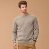 JEEP Men's Embroidered Fleece-Lined Sweater