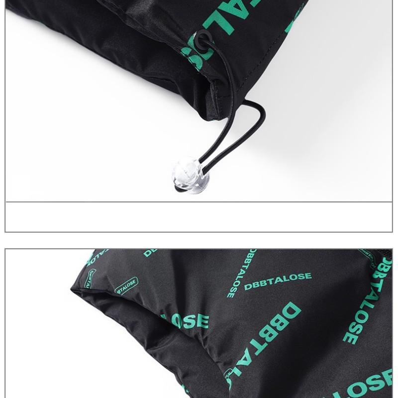 Vadderad jacka för män för män Kläder Höst Vinter Varm ärmlös väst Hip Hop Coat