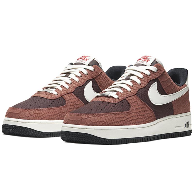 Nike Air Force 1 Low Prm 'Red Bark' Sneakers CV5567-200
