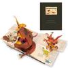 Enciclopedia 3D Prehistorica Dinosauri Libro Illustrato Pop-Up Pieghevole di Interesse Dinosauri Divulgazione Scientifica Regali per Bambini