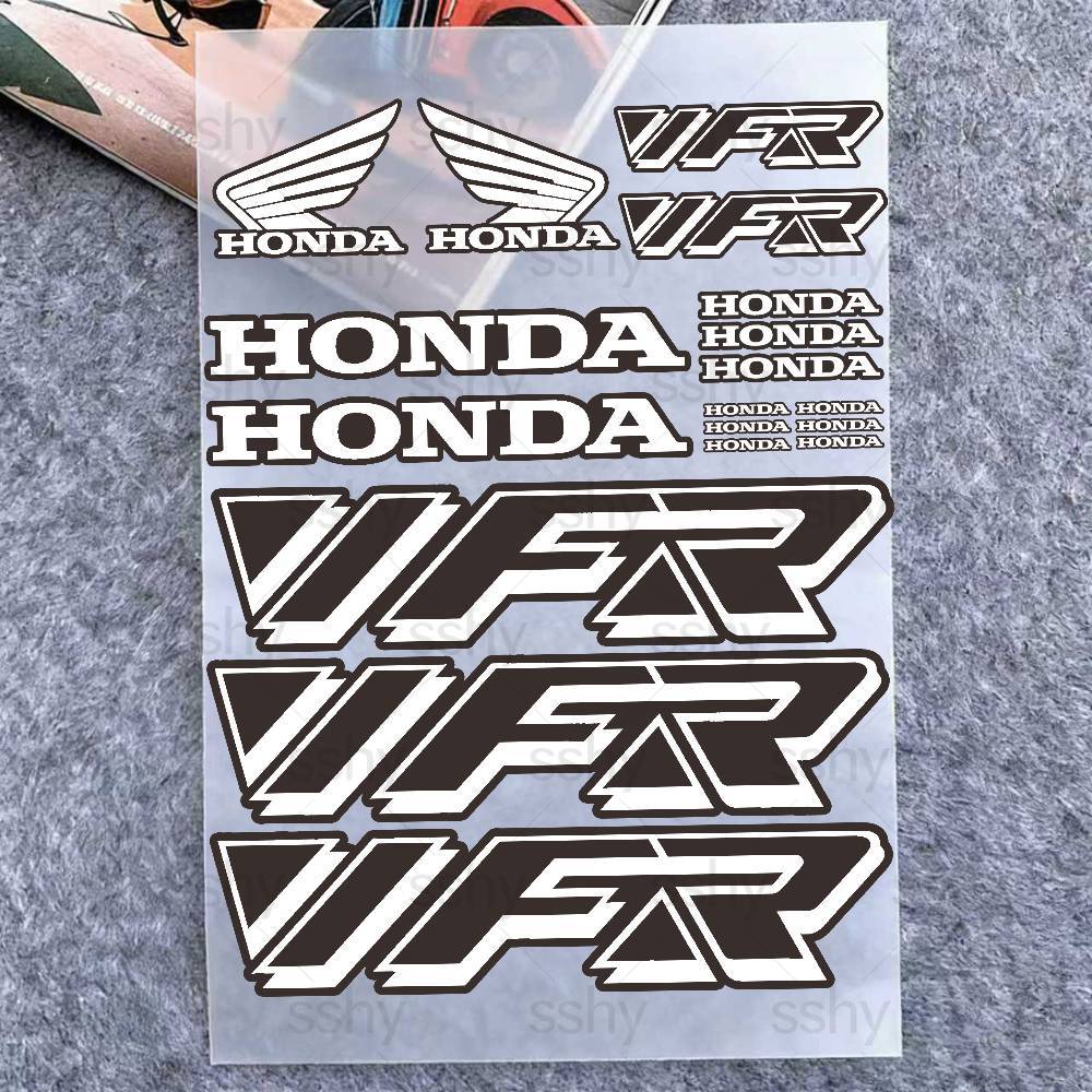 For HONDA VFR 18 colors Reflective motorcycle stickers, 3M safety warning at night in the dark scooter helmets