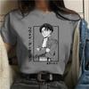 New Levi Ackerman T Shirt Fashion Anime Harajuku Tees Casual Round Neck Loose T Shirt