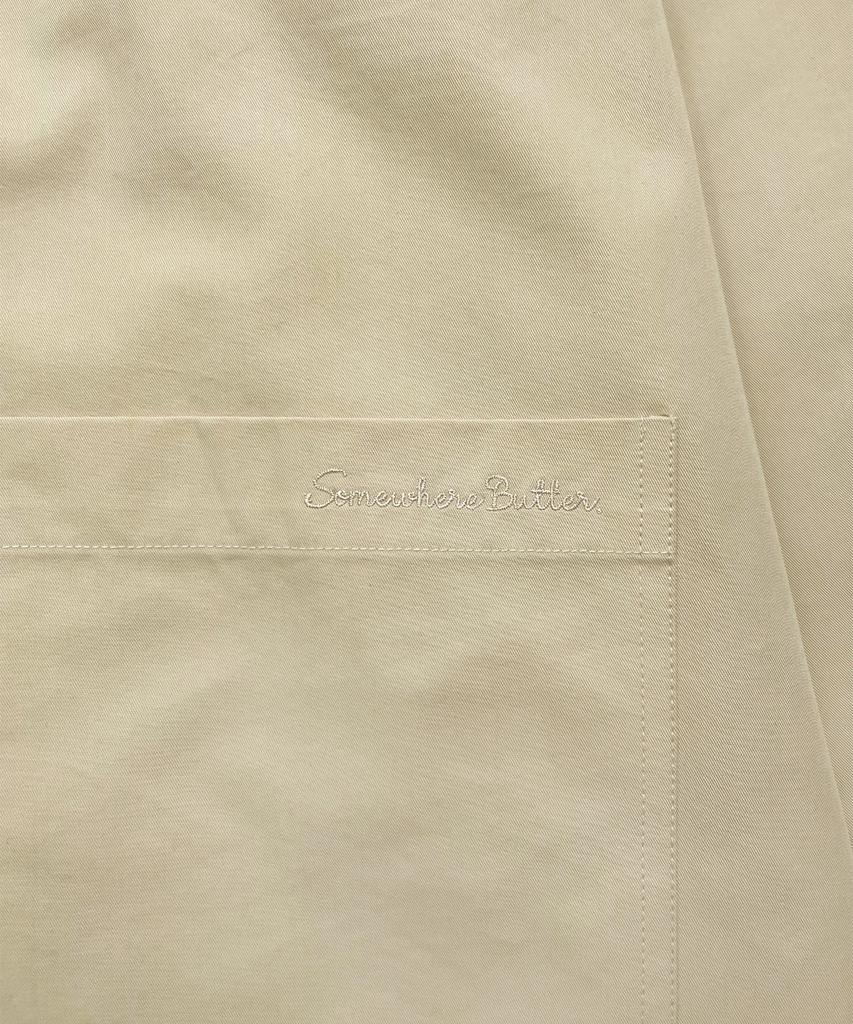 Somewherebutter Breeze Half Trench Coat - Beige