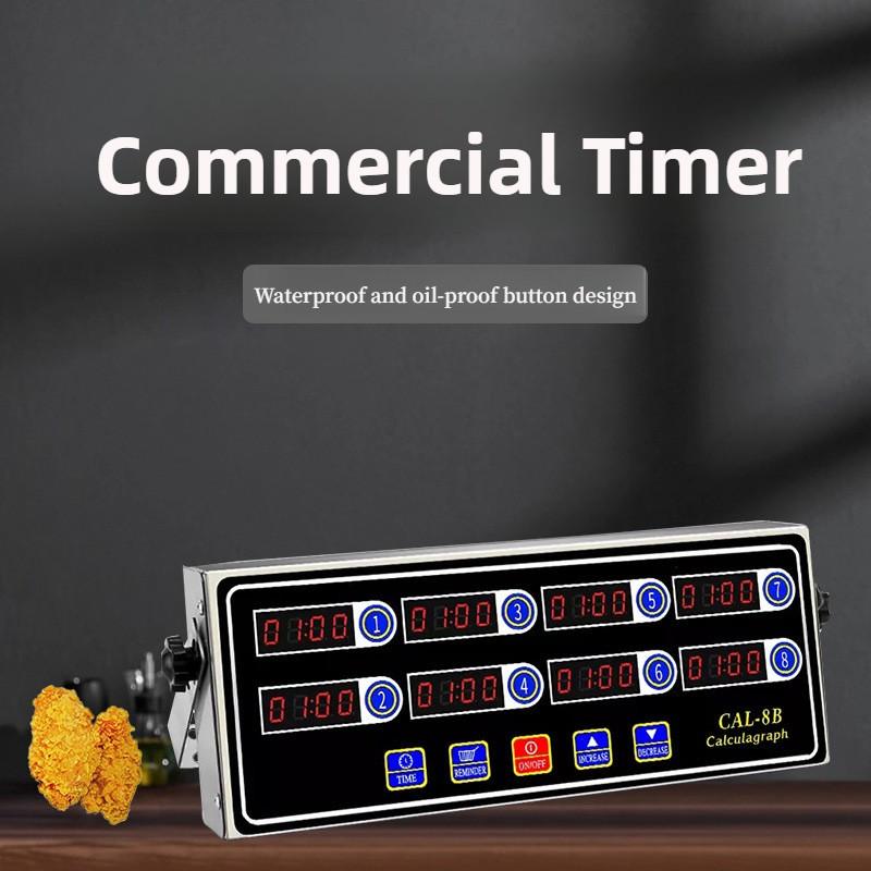 Timer Commerciale Multicanale Dispositivo di Promemoria per Cucina Attrezzatura Timer per Ristorante di Hamburger e Pollo Fritto
