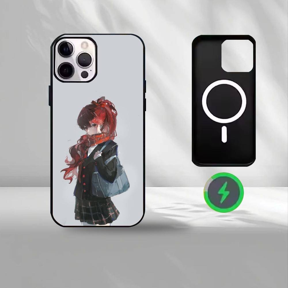 Kasumi Persona Yoshizawa 5  Phone Case For iPhone17,16,15,14,13,12,11 Plus,For Magnetic Wireless Charge Cover