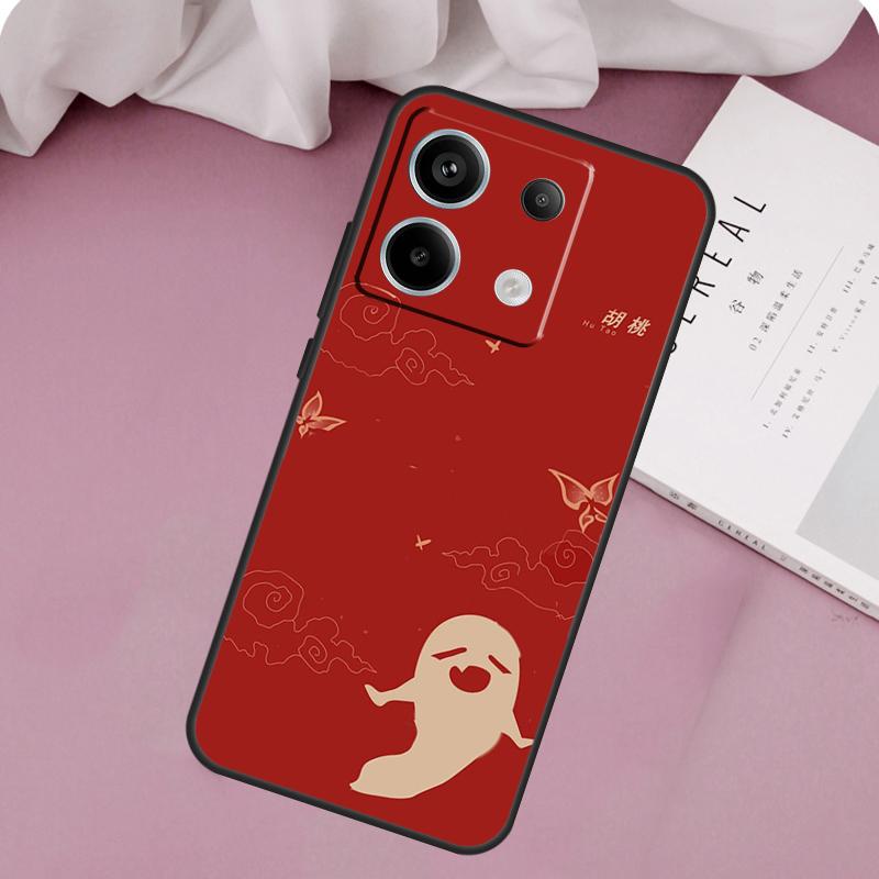 Genshin Impact Hu Tao HuTao Case For Redmi Note 13 Pro 9 10 11 12 Pro Plus 9S 10S 11S 12S Cover For Redmi 12C 10C 13C