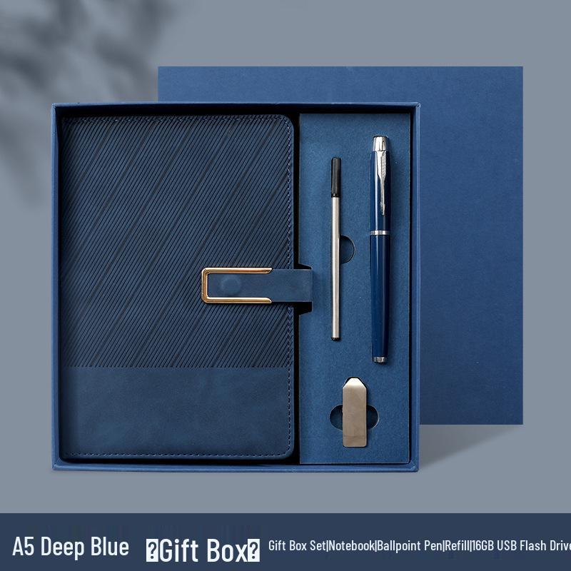 Custom Notebook & Diary Gift Set with Logo for Company Event or Student