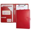 A4 Clipboard Binder PU Leather Meeting Pad Clip Desk Pad Signature A4 Document Folder for Contract Office Supplies Folder, Bi-fold File, Folder,