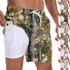 Herren Badehose, schnelltrocknend, für Strand und Freizeit (Mit Taschen)