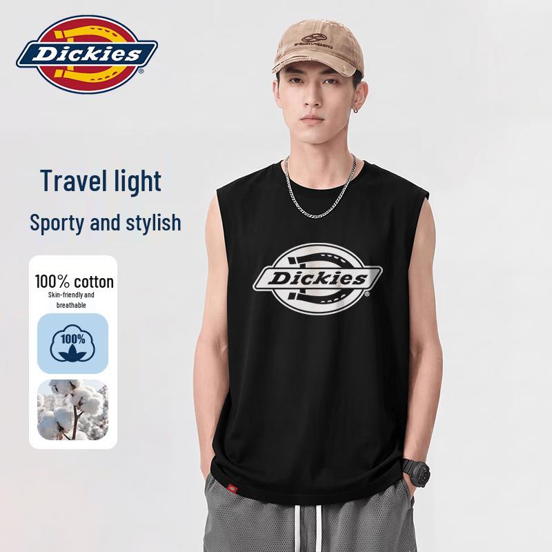 Dickies Men s Loose Fit Retro Cotton Tank Top L