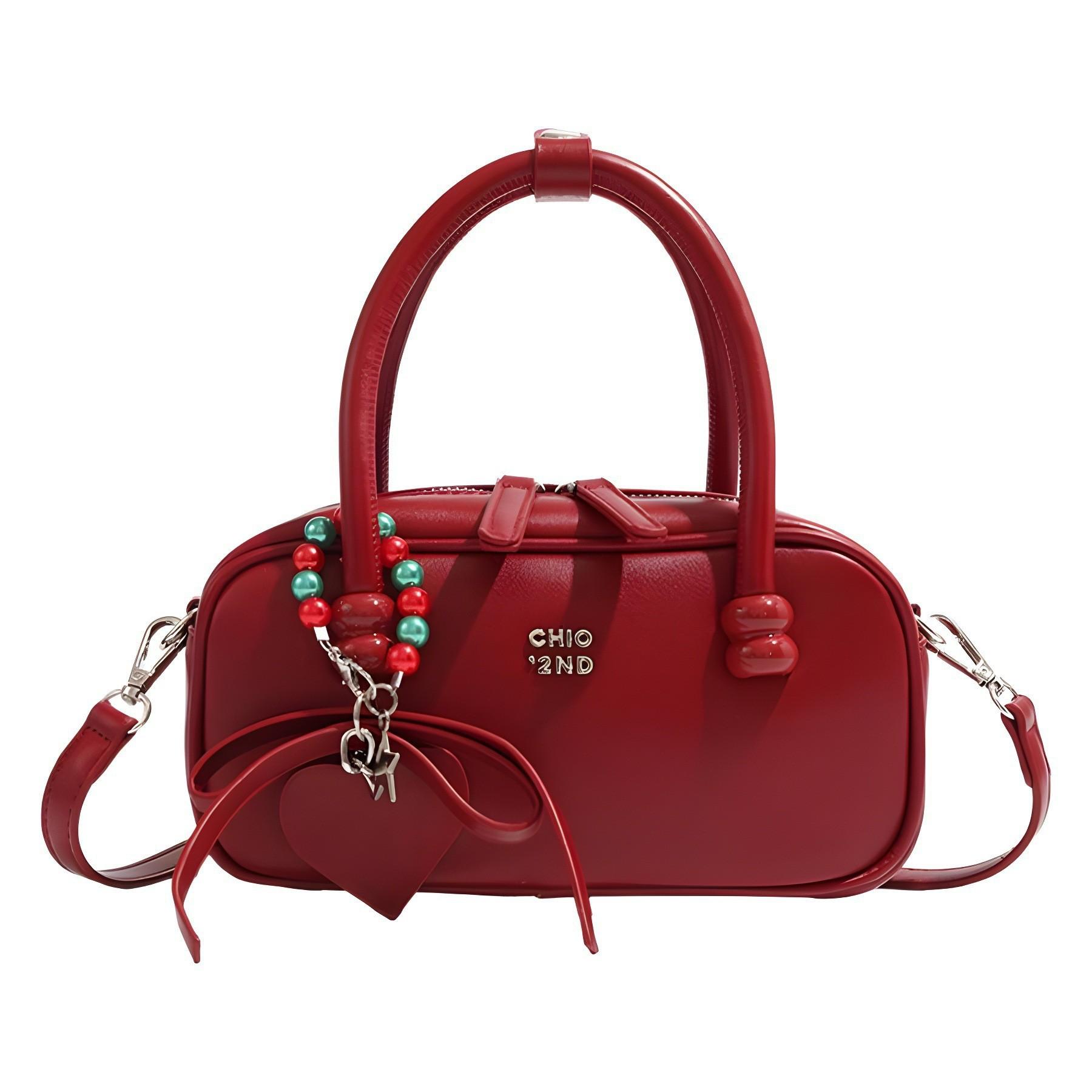 

Подушка-мешок Heart Melody Женская французская красная свадебная сумка Сумка через плечо красный