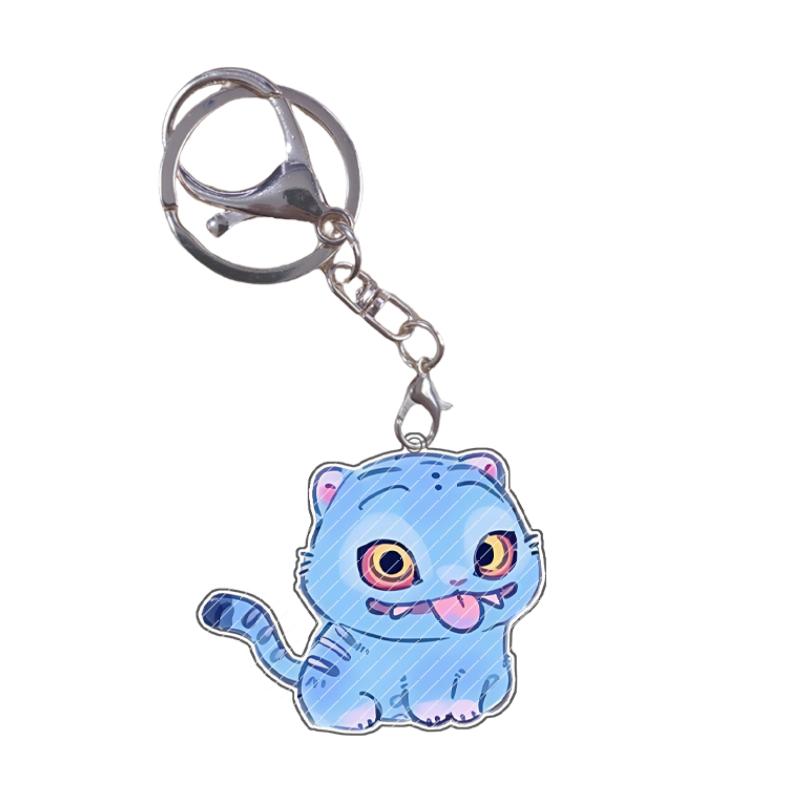 Acrylic Keychain KPop Demon Hunters Rumi Mira Zoey Jinu Baby Saja Celine Bobby Cartoon Anime Characters Gift Pendant Decoration