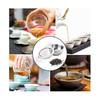 6pack Tea Strainers With Drip Bowl,2.5 Inch Tea Filters For Loose Leaf Tea, Stainless Steel Mesh Te