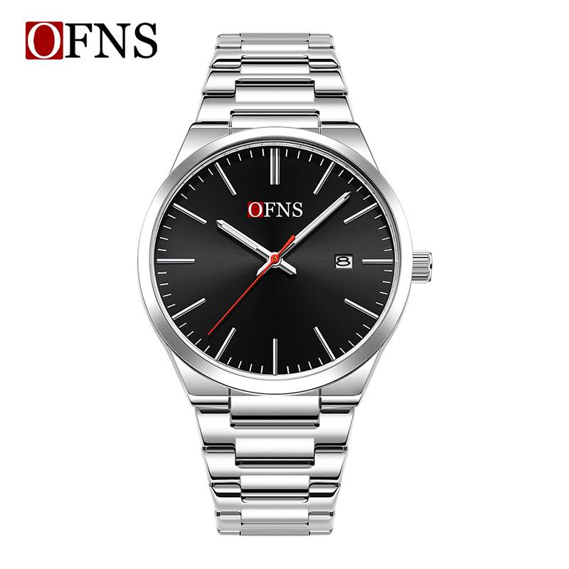 Oufanni TEMU Unisex Waterproof Quartz Watch with Date Display