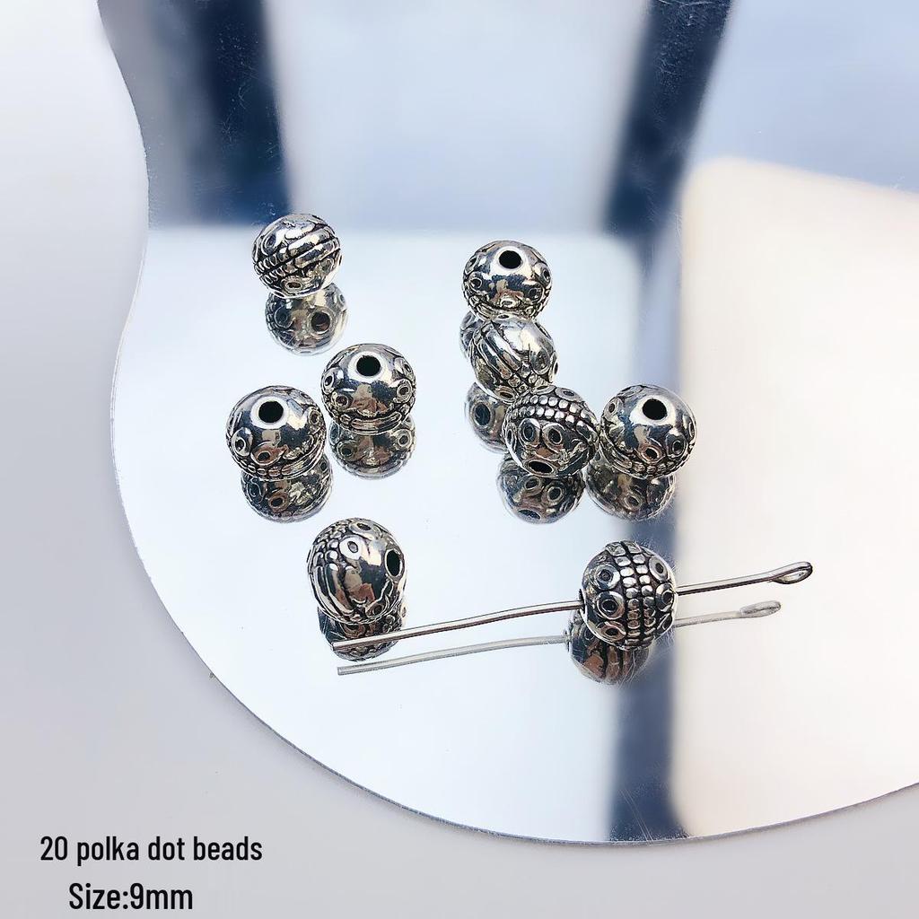 Vintage Alloy Rose & Butterfly Beads for DIY Jewelry Making