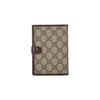 Gucci GG Retro Canvas With Leather Card Holder, Wallet, Passport Holder Men's Burgundy & Brown 724562-92TCG-