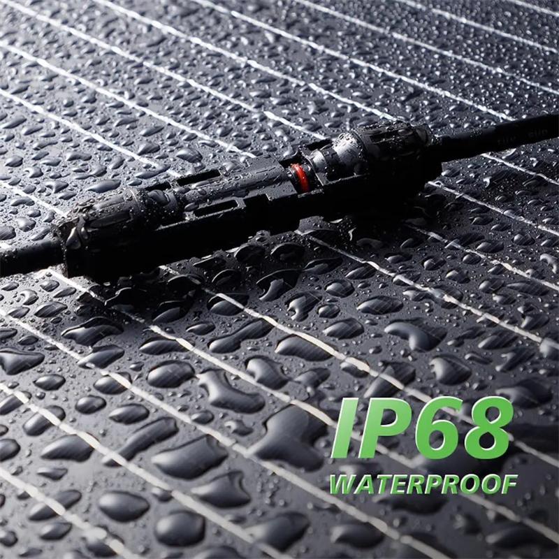 2Y Branch parallel connection 30A 1000V Electrical Solar Connector Photovoltaic 2pcs solar Panel Cable Wire Connect
