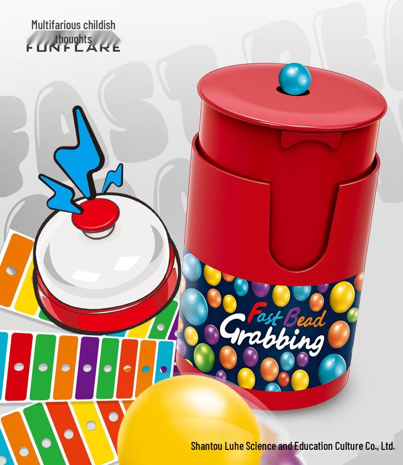 Kids' Interactive Bead Bingo Game – Enhances Hand-Eye Coordination & Cognitive Skills