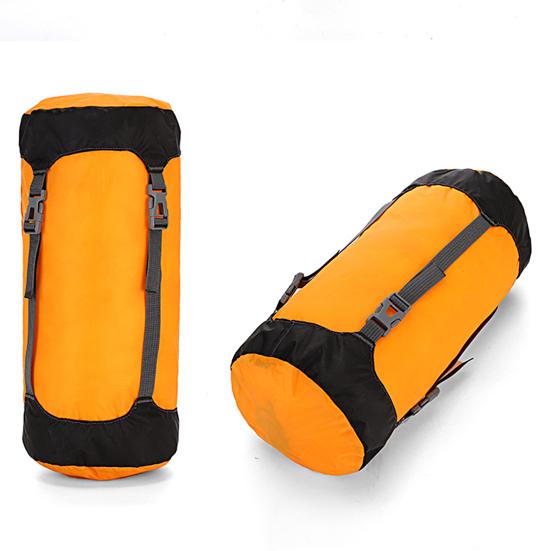 8/15/25/35L Sleeping Bag Compression Sack Large Capacity Drawstring Ultralight Waterproof Adjustable Buckle More Storage Nylon Down Jacket Storage
