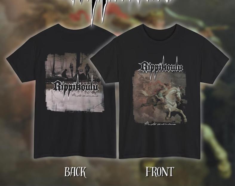 

Rippikoulu – Musta Seremonia Vintage Style Heavy Cotton Unisex Metal T-Shirt Unisex T-Shirt XXL