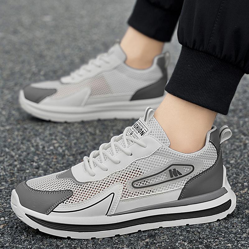 Scarpe da uomo Nuove taglie grandi Moda Scarpe sportive casual con suola spessa Sneakers da uomo Outdoor Corsa Scarpe punk Mocassini da uomo