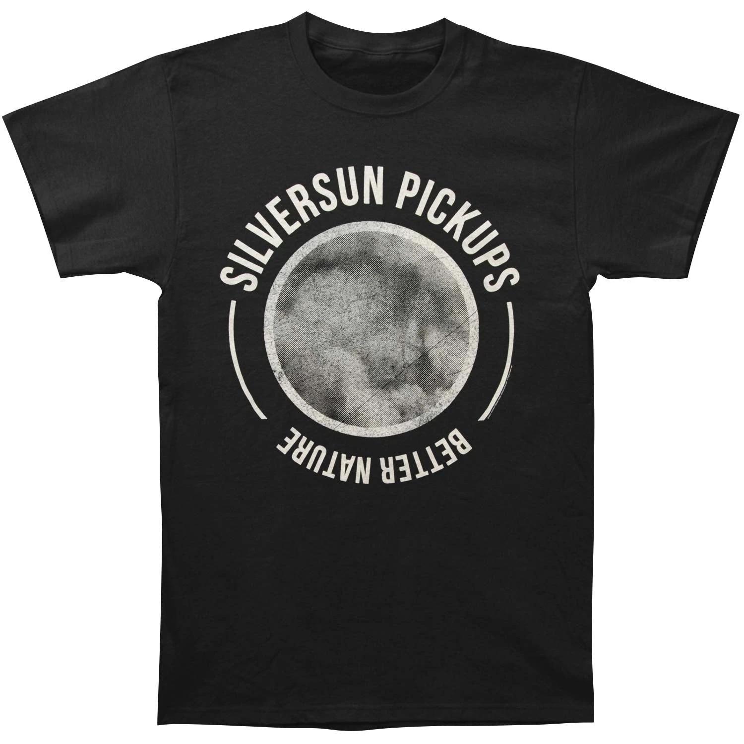 Men s Silversun Pickups Smoke Ring Non Tour T-shirt Small Black XL