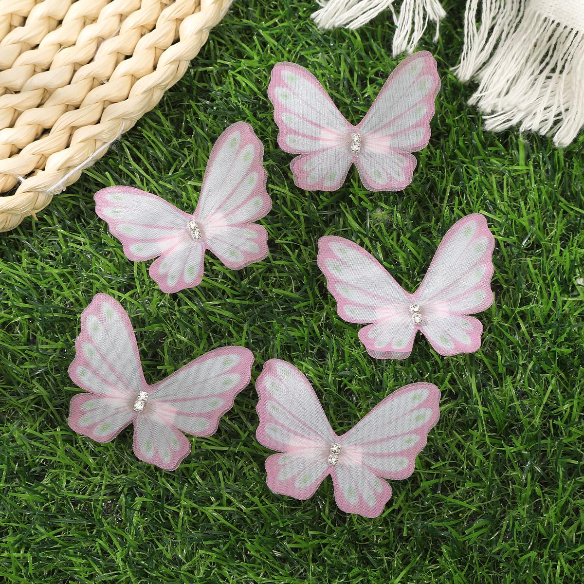 

AWAYTR 5 шт. Розовые цветы Зажим-уточка для волос Модные цветочные заколки для волос Валентин Головной убор Аксессуары для волос для девочки Подарок на фестиваль