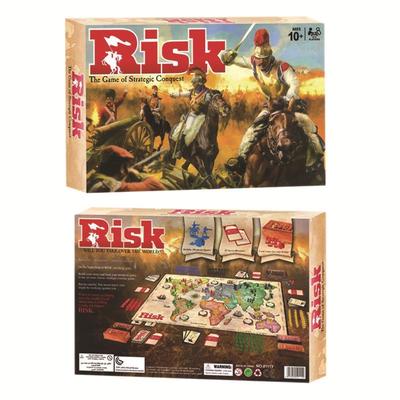 Traverser RISQUE: Grande Campagne - Jeu de Société de Guerre Anglais avec Cartes Interactives
