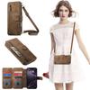 4-in-1 Wallet Case for vivo Y02/Y02s/Y11/Y17/Y15/Y12/Y3/Y15S/Y10/Y16/Y20/Y21/Y35...series (Protector, Card Holder, Crossbody Bag, Stand)