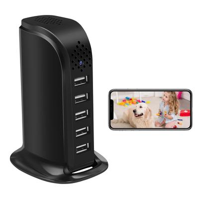 Miniature Hidden Camera, WiFi Enabled, Ultra-Compact 1080P, USB Charger Type, Spy Camera, USB Outlet, Tower Type, Security Camera, WiFi Camera, Smartp