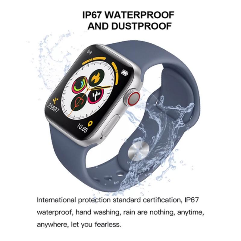 T500 Smart Armbånd Vanntett Sport Berøringsskjerm Smartklokke Puls Blodtrykksmåling