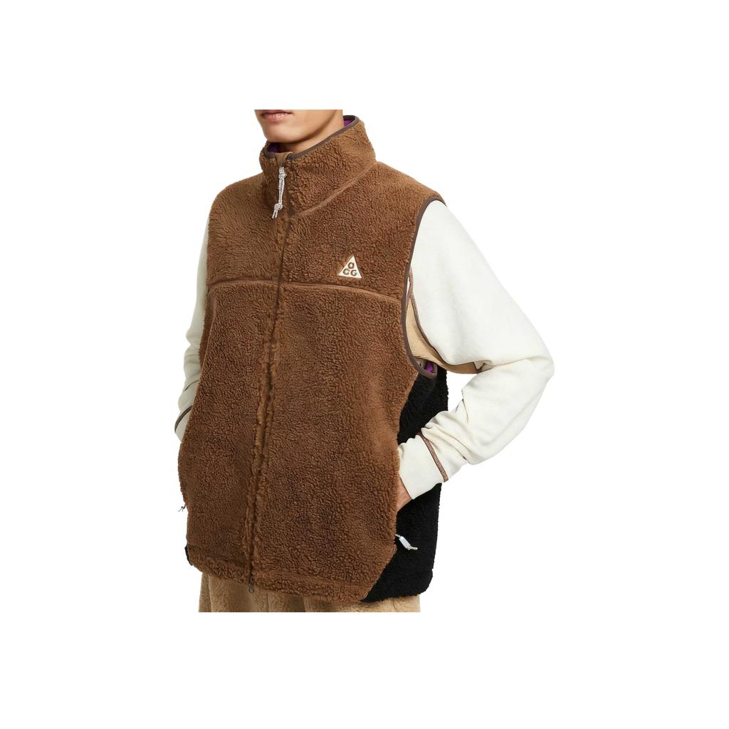 Nike ACG Therma-FIT ADV Gilet Comodo Ampio Caldo Uomo Gilet Marrone Muschio HV1113-235