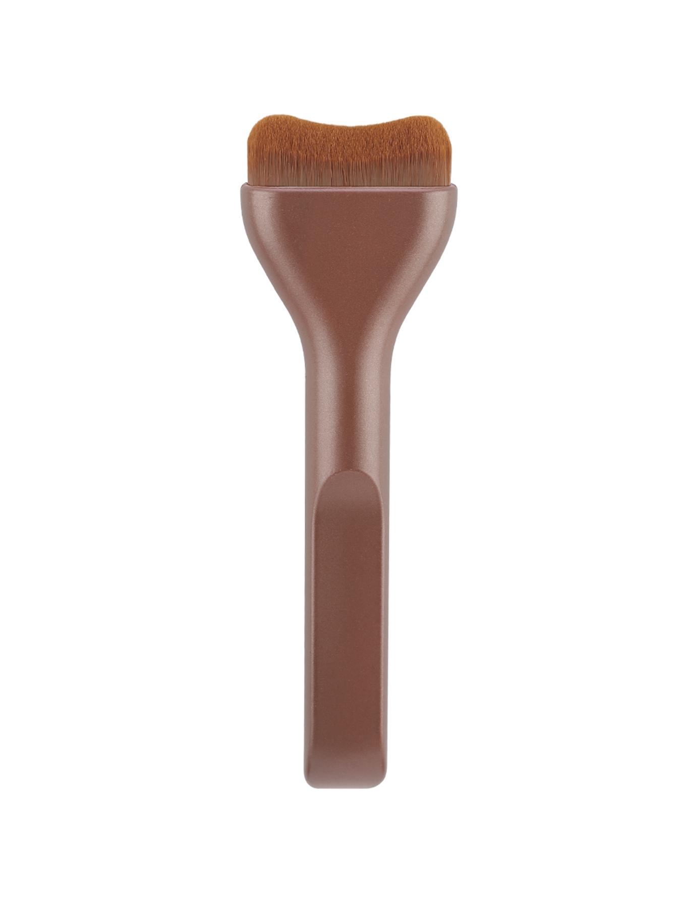 

1 Pc Self Tanner Brush - Kabuki Bronzer Brush forFace & Body Makeup - Self Tanning Mitt for Face, Body & Legs