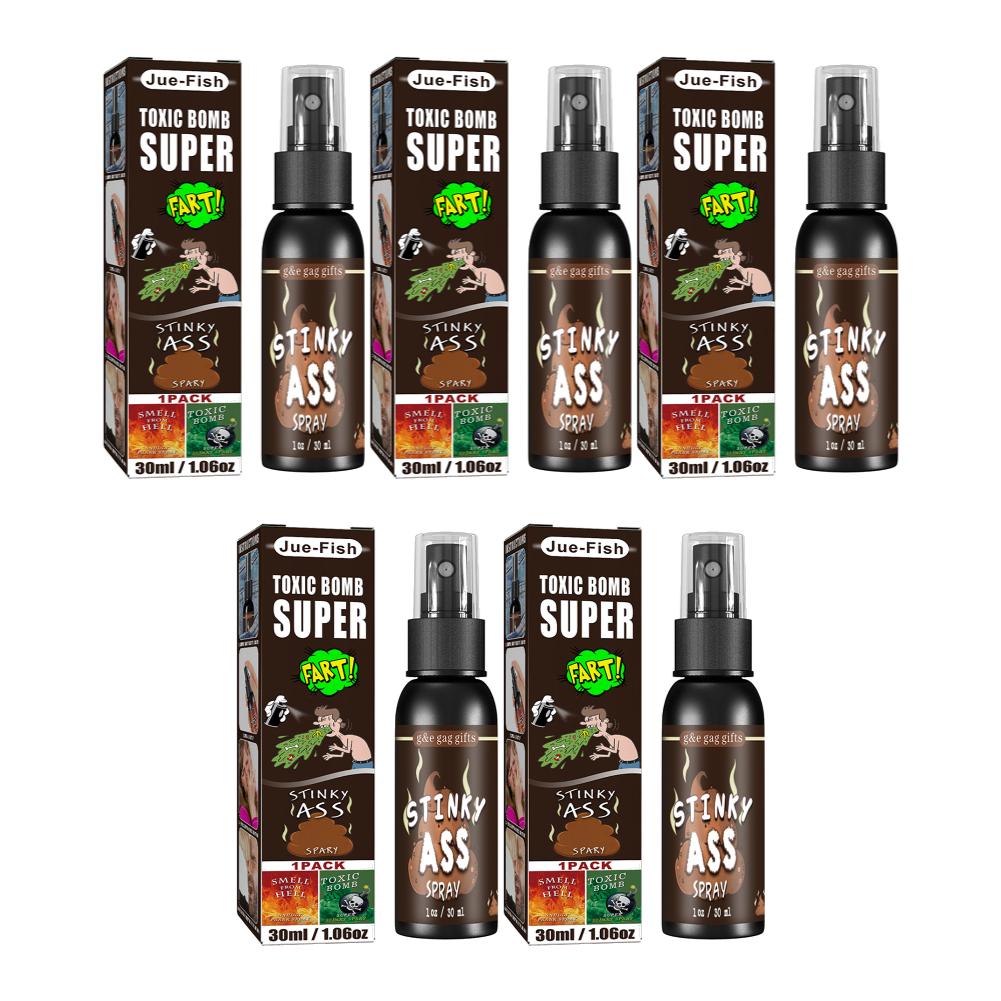 180-30ml Liquid Fart Gag Prank Joke Spray Can Stink Bomb Smelly Stinky Gags Fart Spray Extra Strong Stink Prank Novel Funny Toys