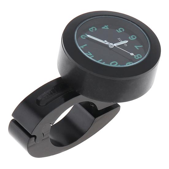 

Универсальный водонепроницаемый ночник для мотоцикла, крепление на руль, часы, циферблат чёрный