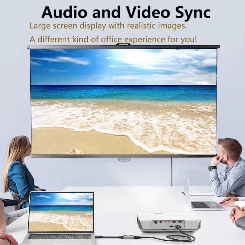 HDMI-kompatibler 2.1 8K-Erweiterungsstecker-Adapter 48 Gbit/s Stecker auf Buchse Konverter 8K@60Hz 4K@120Hz Unterstützung 3D eArc