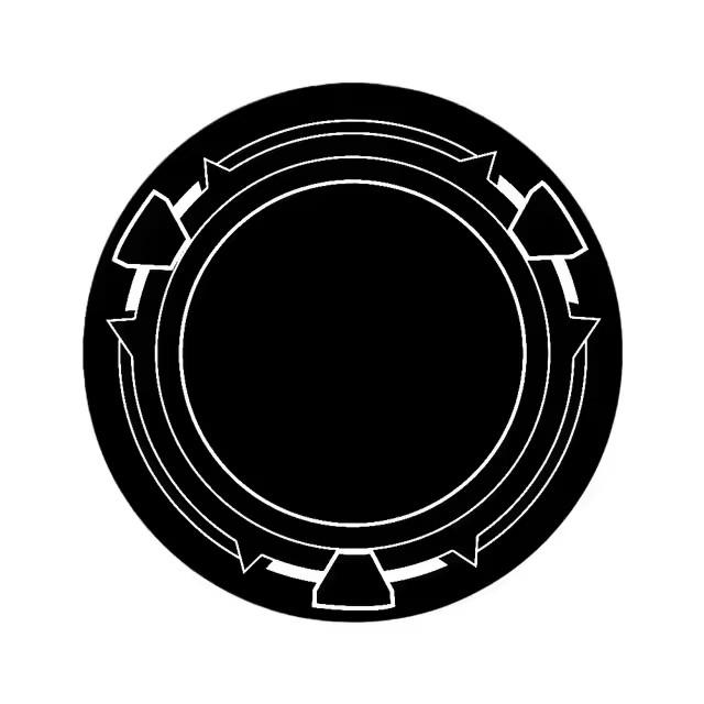 

New 6cm Metal Plate Ring for Magsafe Magnetic Car iPad Holder Radiator Iron Sheet Sticker for iPad / Tablet Pc