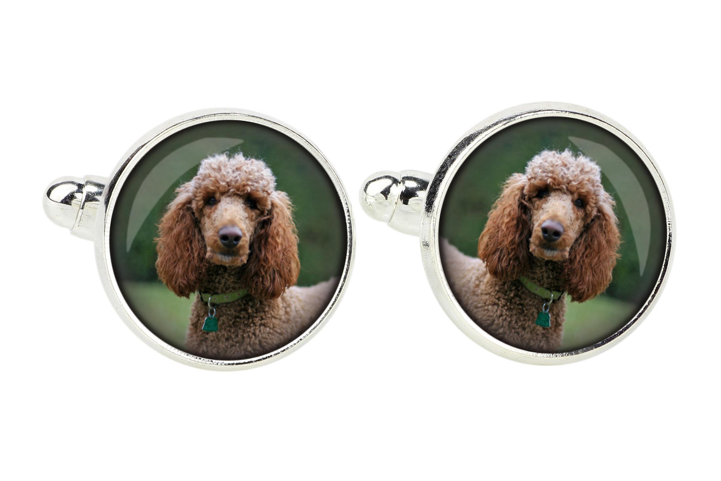 

Poodle - cufflinks, a shirt accessory, a shirt pendant from the Art-Dog brand