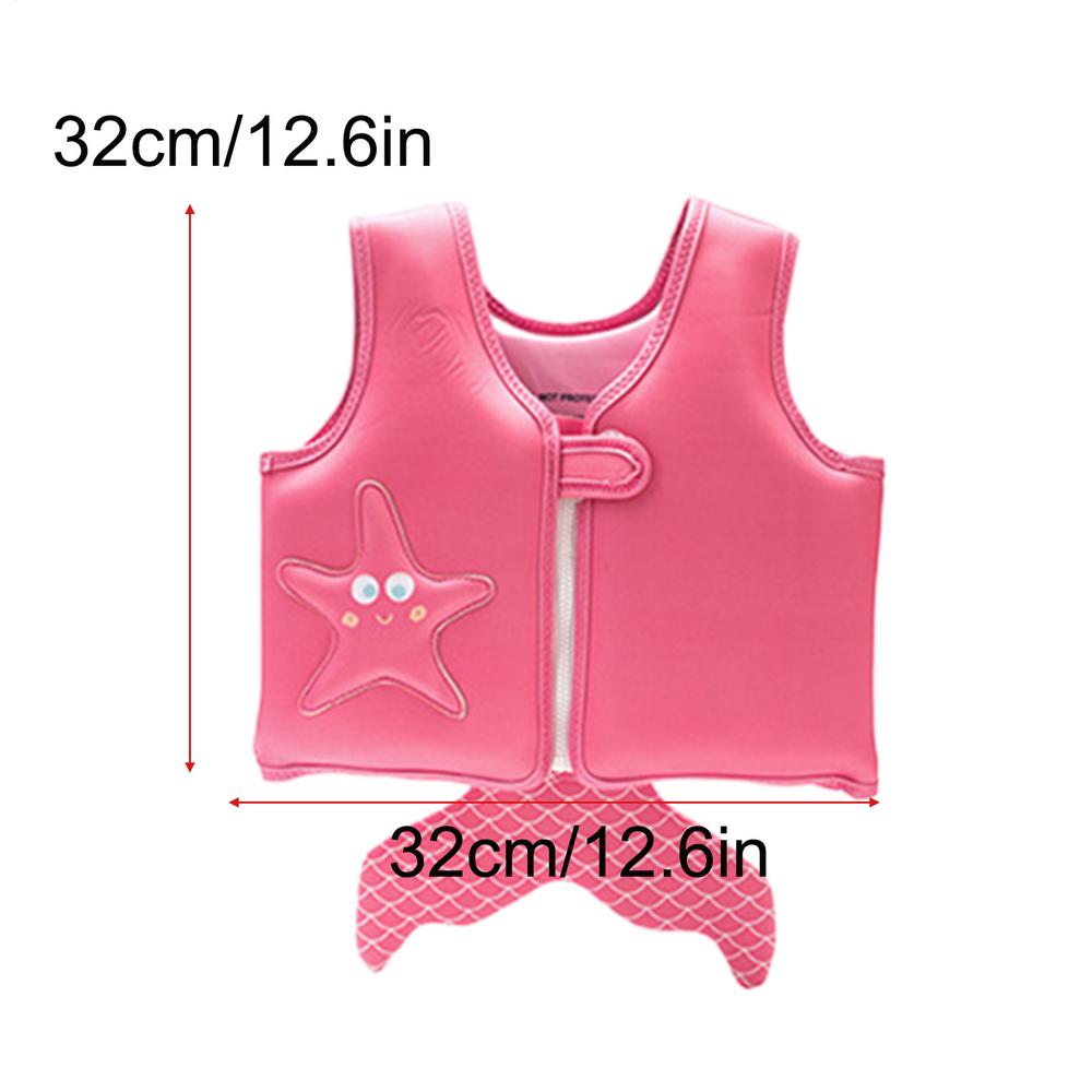 Kid Swim Vest Float Jackets Toddlers Floatie Assist Swimwears Pool Accessorys Buoyancy Swimming Aid For Seaside Vacation