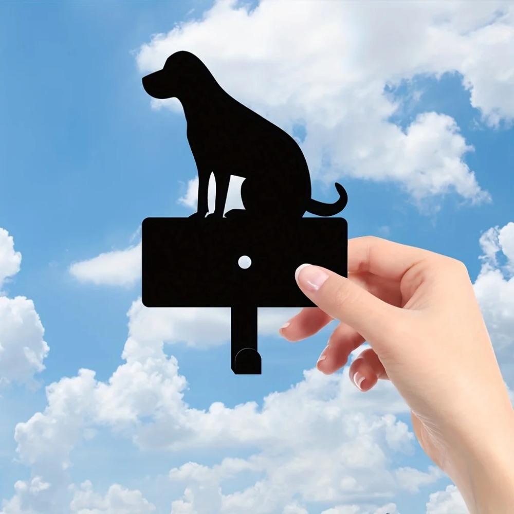 Charming Metal Dog Wall Hook - Ideal Metal Sign and Pet Hanging for Dog Decor and a Special Gift for Dog Lovers