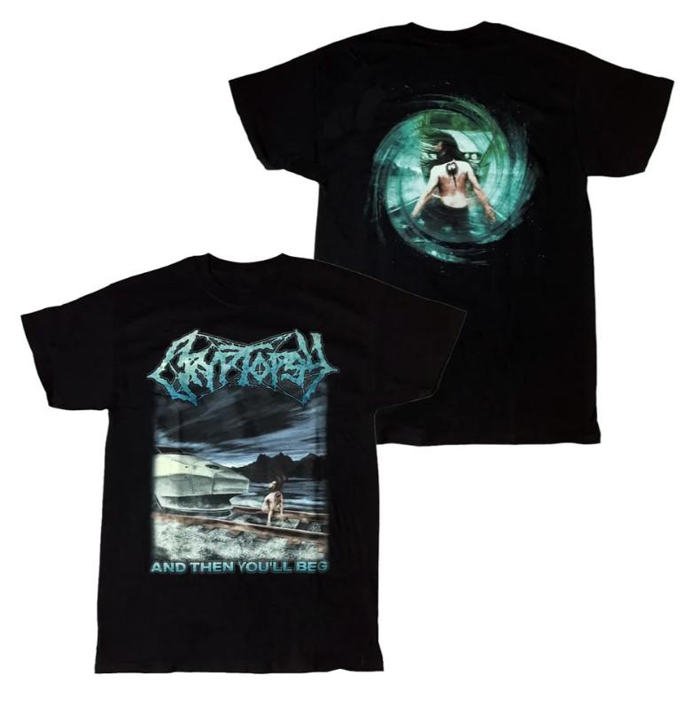

Cryptopsy – And Then You#039ll Beg Death Metal TShirt Unisex T-Shirt XXL