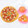 Pretend Play Toy Fake Pizza Toy Cuttable Kitchen Food Toy for Childrens Chef Role Playing Game